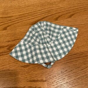 Pehr Organic Cotton Bucket Hat 6-12 Months, green